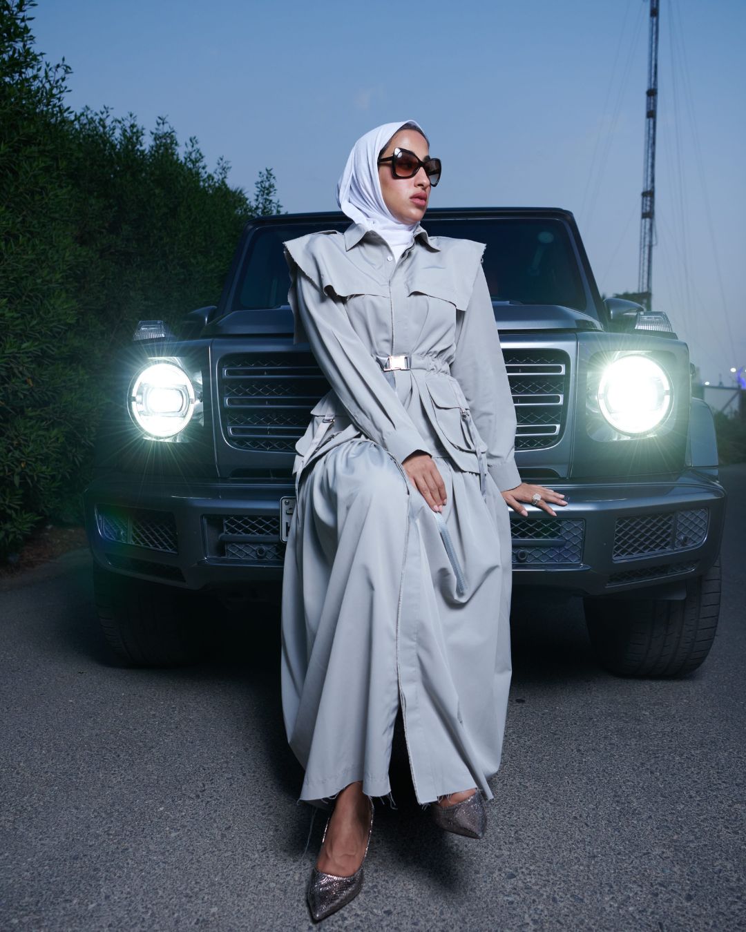 3 Urban Mist Trench Coat