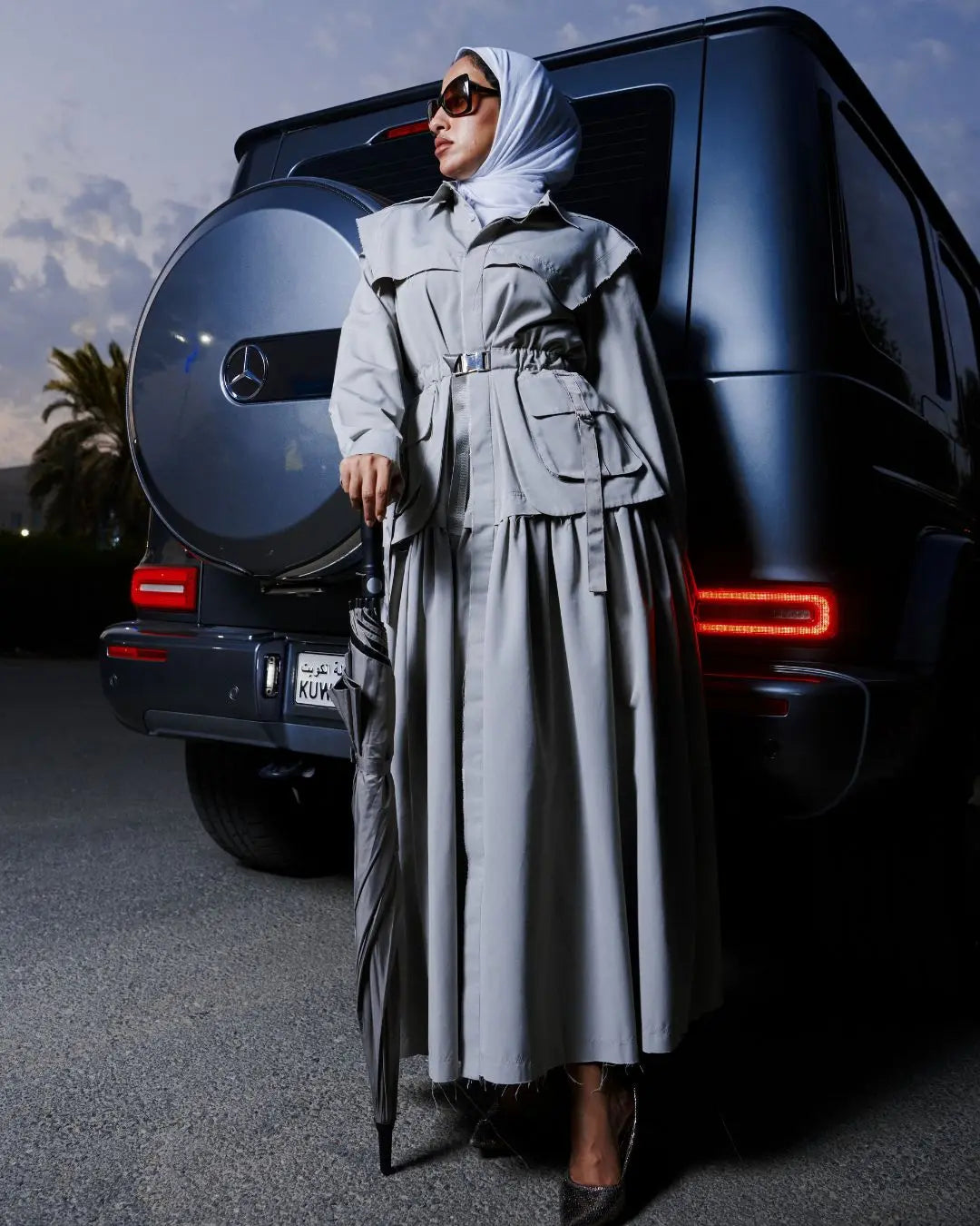 Urban Mist Trench Coat My Store