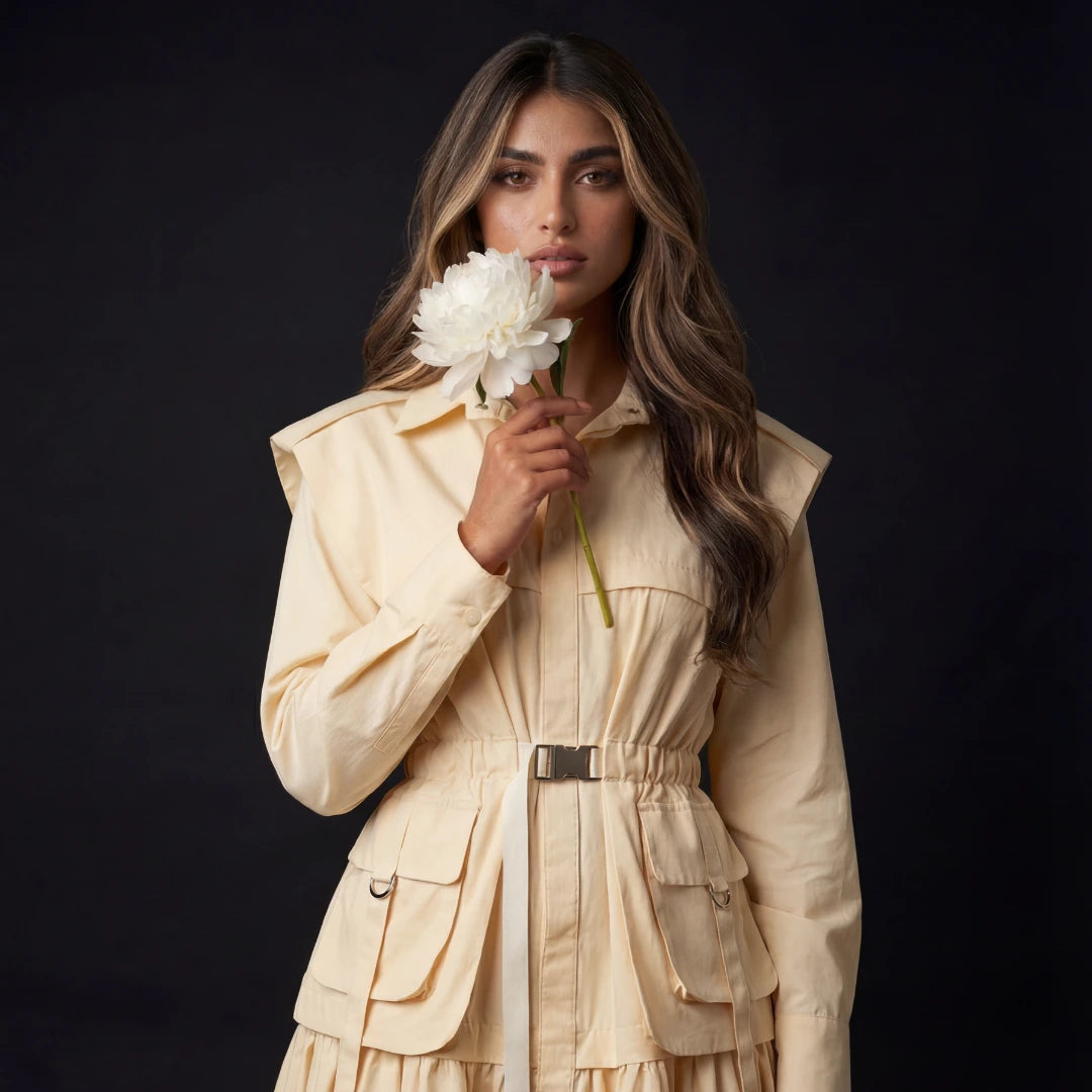 Butter Glow Trench Coat My Store Butter Glow Trench Coat Follow The Sun