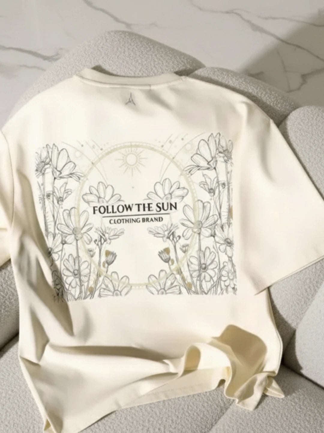 Wahaj Nuwair T-Shirt Follow The Sun Wahaj Nuwair T-Shirt T-Shirt Follow The Sun