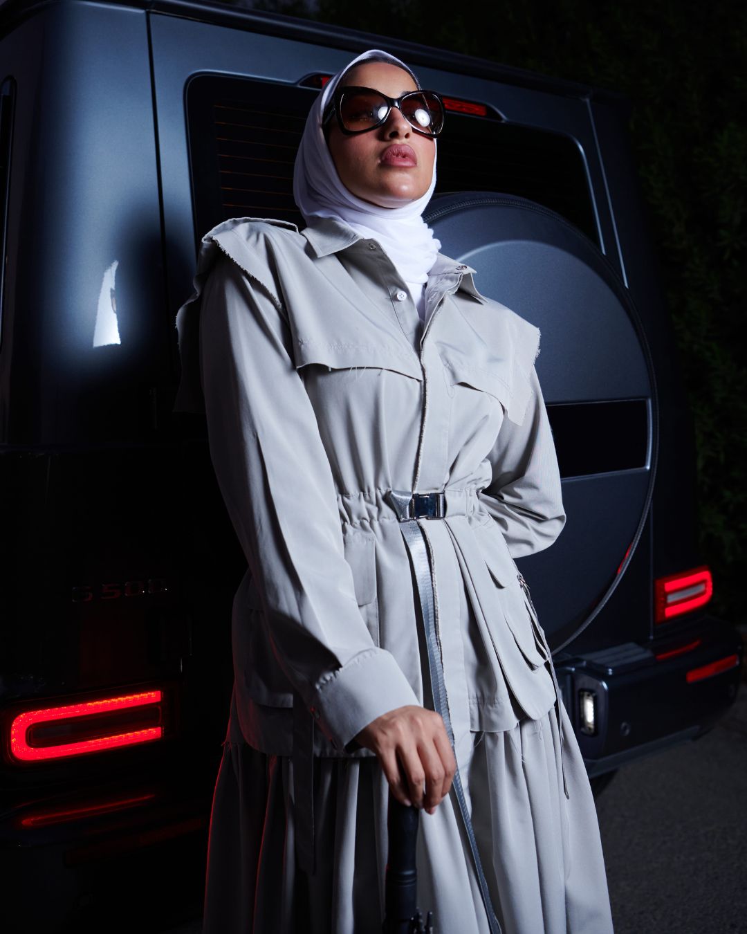 3 Urban Mist Trench Coat