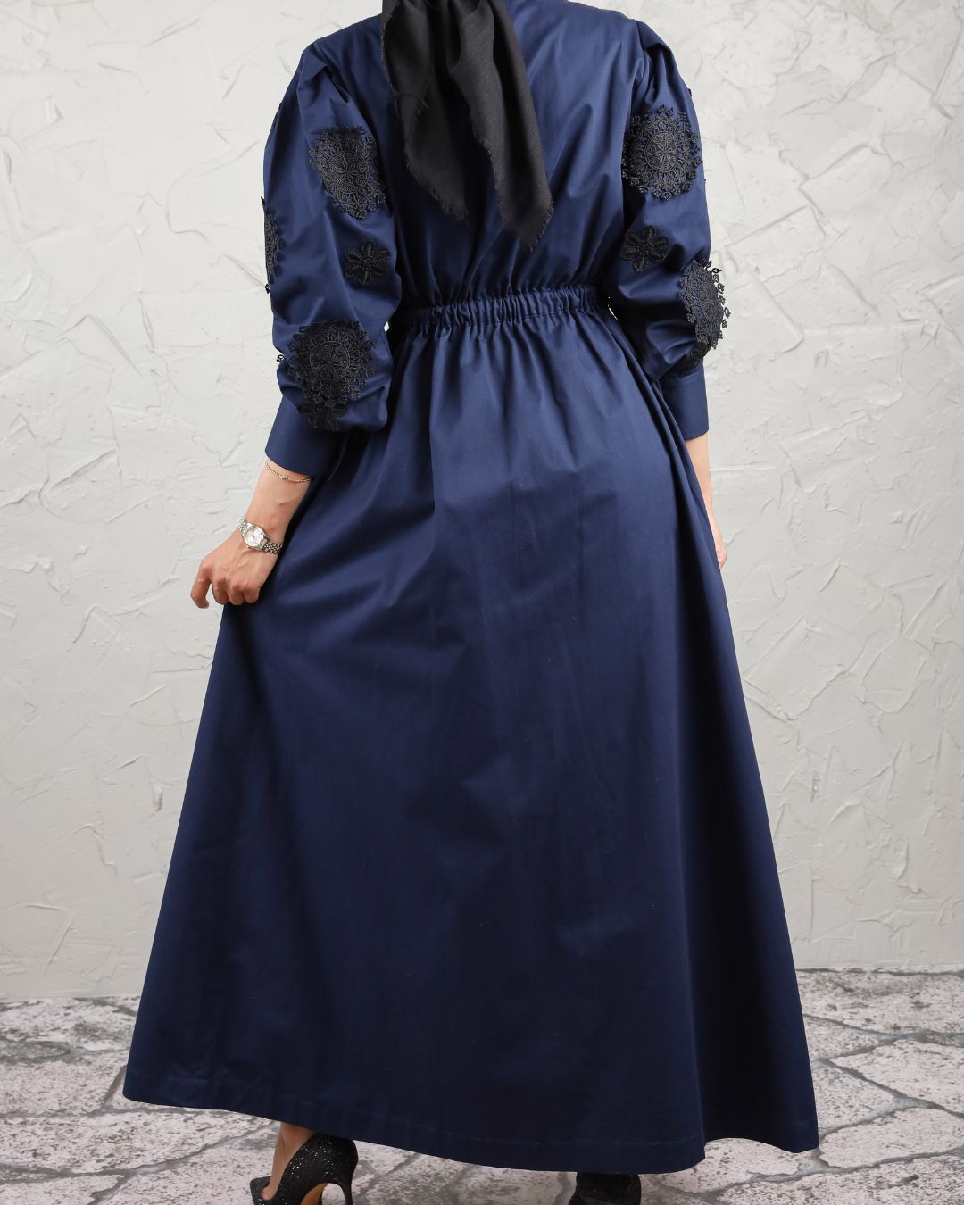 6 Navy Trench Coat